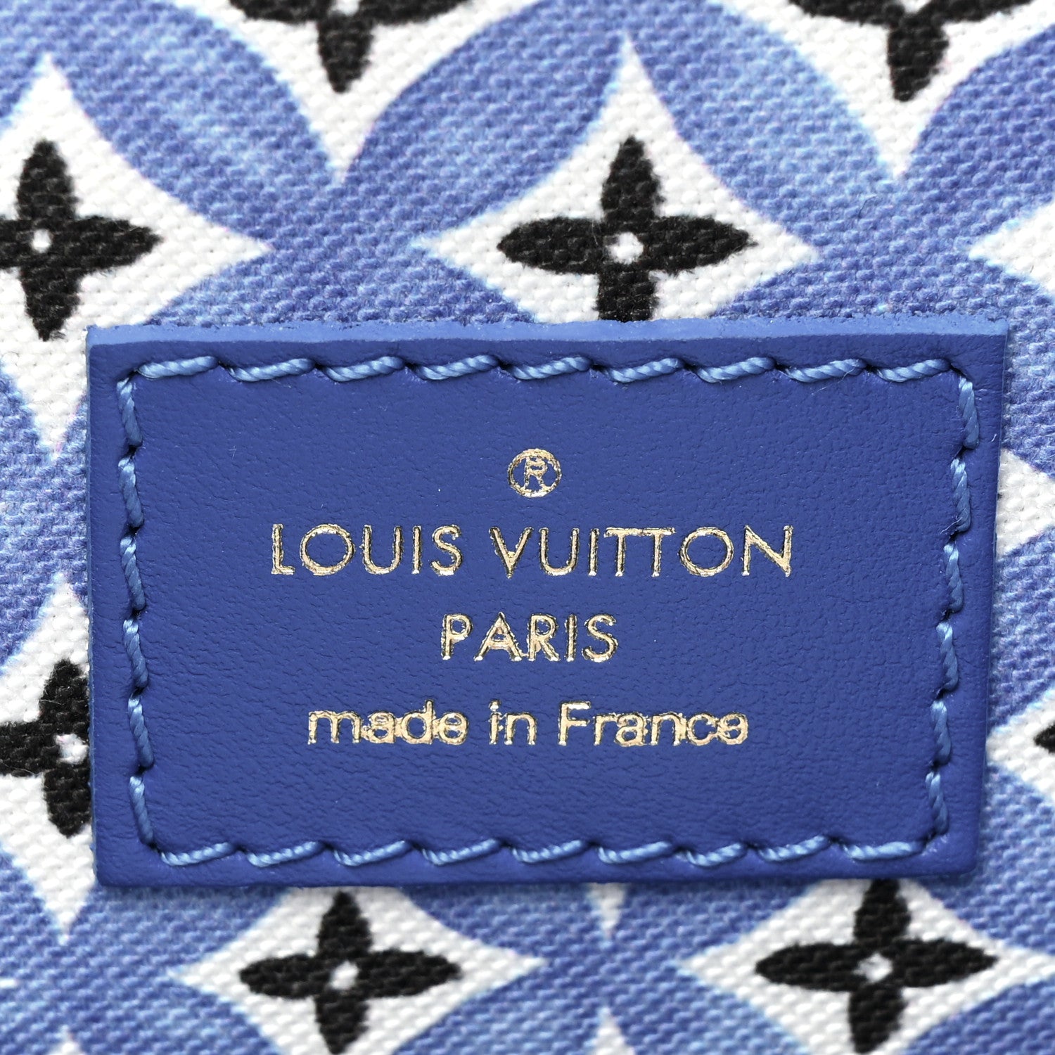 Louis Vuitton Monogram Giant By The Pool Pochette Metis MM Blue 7 of 8