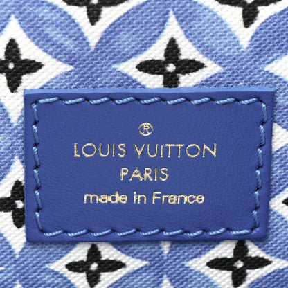 Louis Vuitton Monogram Giant By The Pool Pochette Metis MM Blue 7 of 8