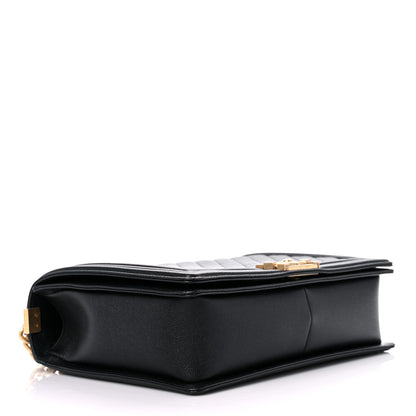 Chanel Caviar Quilted Large Boy Flap Black 4 of 15