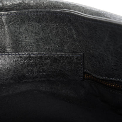 Balenciaga Agneau Classic Hardware Folk Messenger Anthracite 9 of 9
