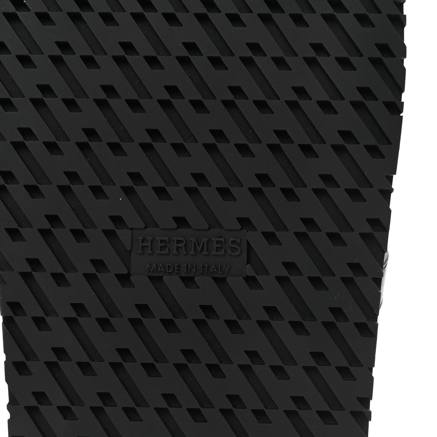 Hermes Calfskin Womens Empire Sandals 40 Black 7 of 10