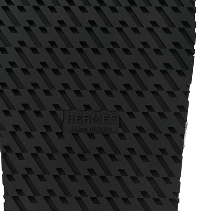 Hermes Calfskin Womens Empire Sandals 40 Black 7 of 10
