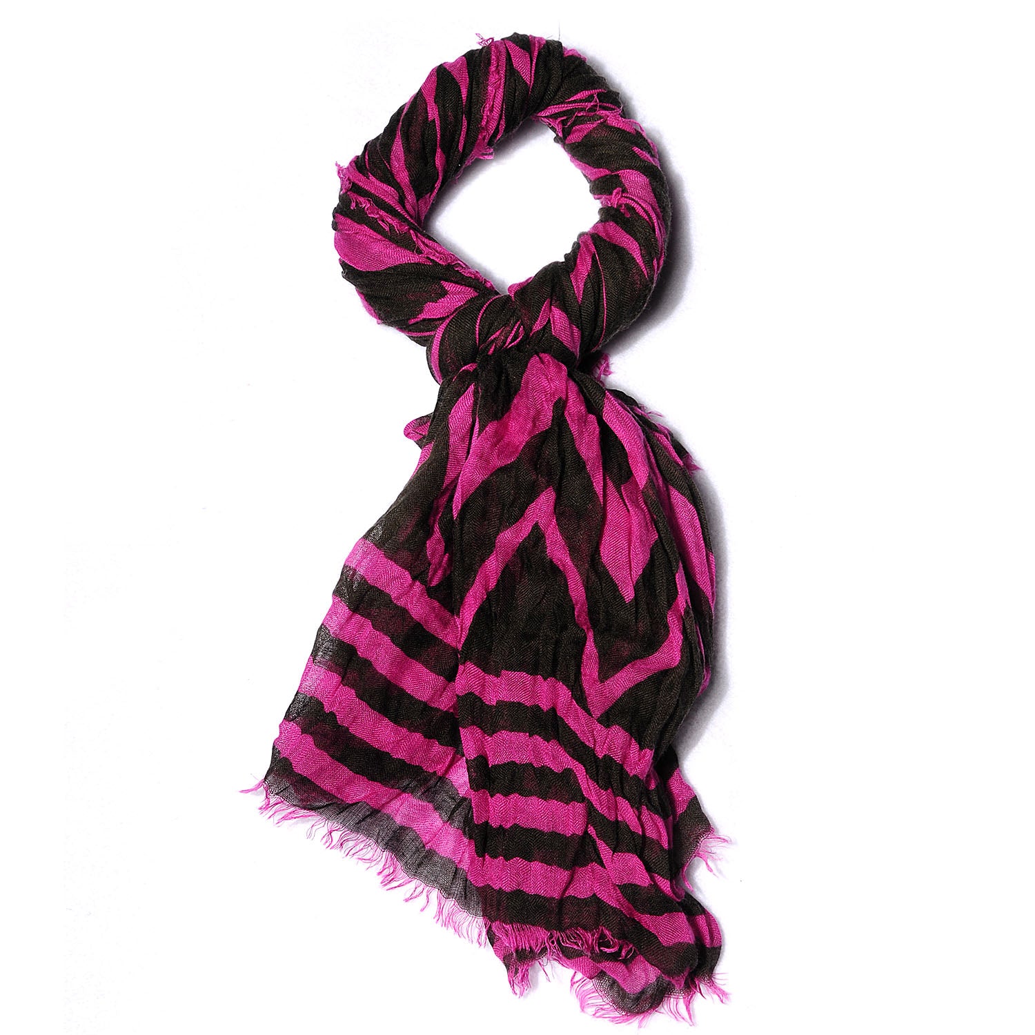 Louis Vuitton Cashmere Silk Karakoram Stole Kaki Rose 1 of 6