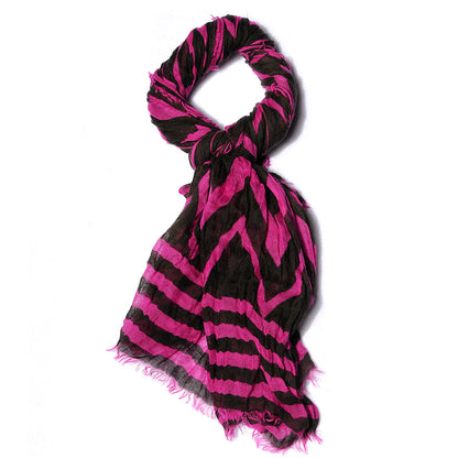 Louis Vuitton Cashmere Silk Karakoram Stole Kaki Rose 1 of 6