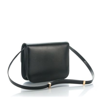 Celine Box Calfskin Medium Classic Box Flap Bag Black 3 of 7