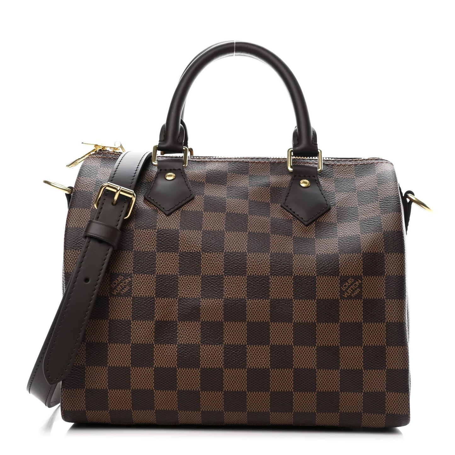Damier Ebene Speedy Bandouliere 25
