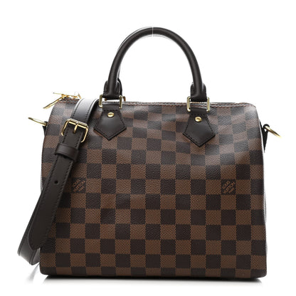 Louis Vuitton Damier Ebene Speedy Bandouliere 25 1 of 4