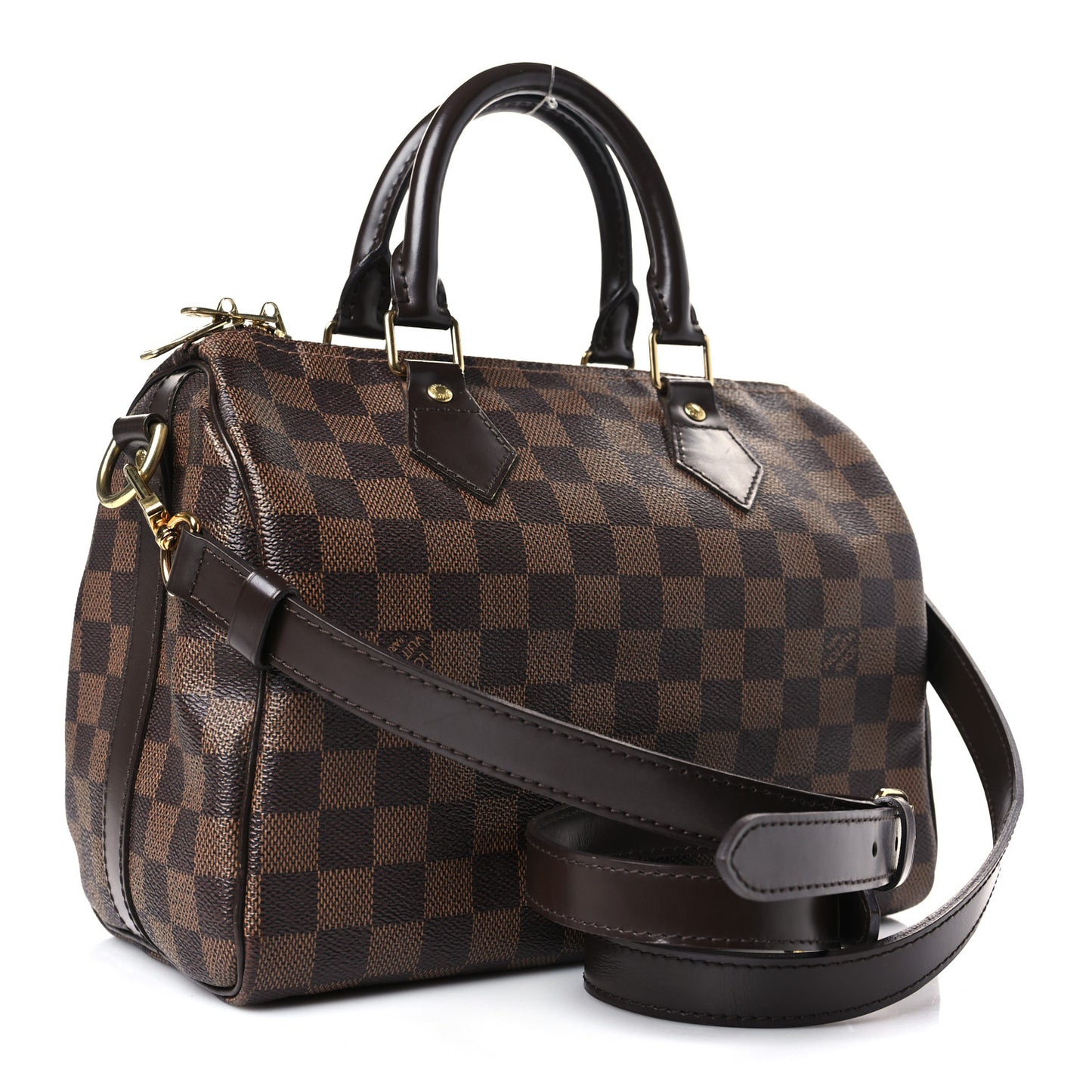 Damier Ebene Speedy Bandouliere 25