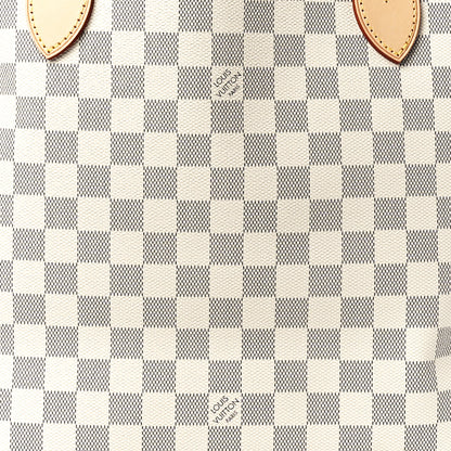 Louis Vuitton Damier Azur Neo Neverfull MM Rose Ballerine 7 of 10