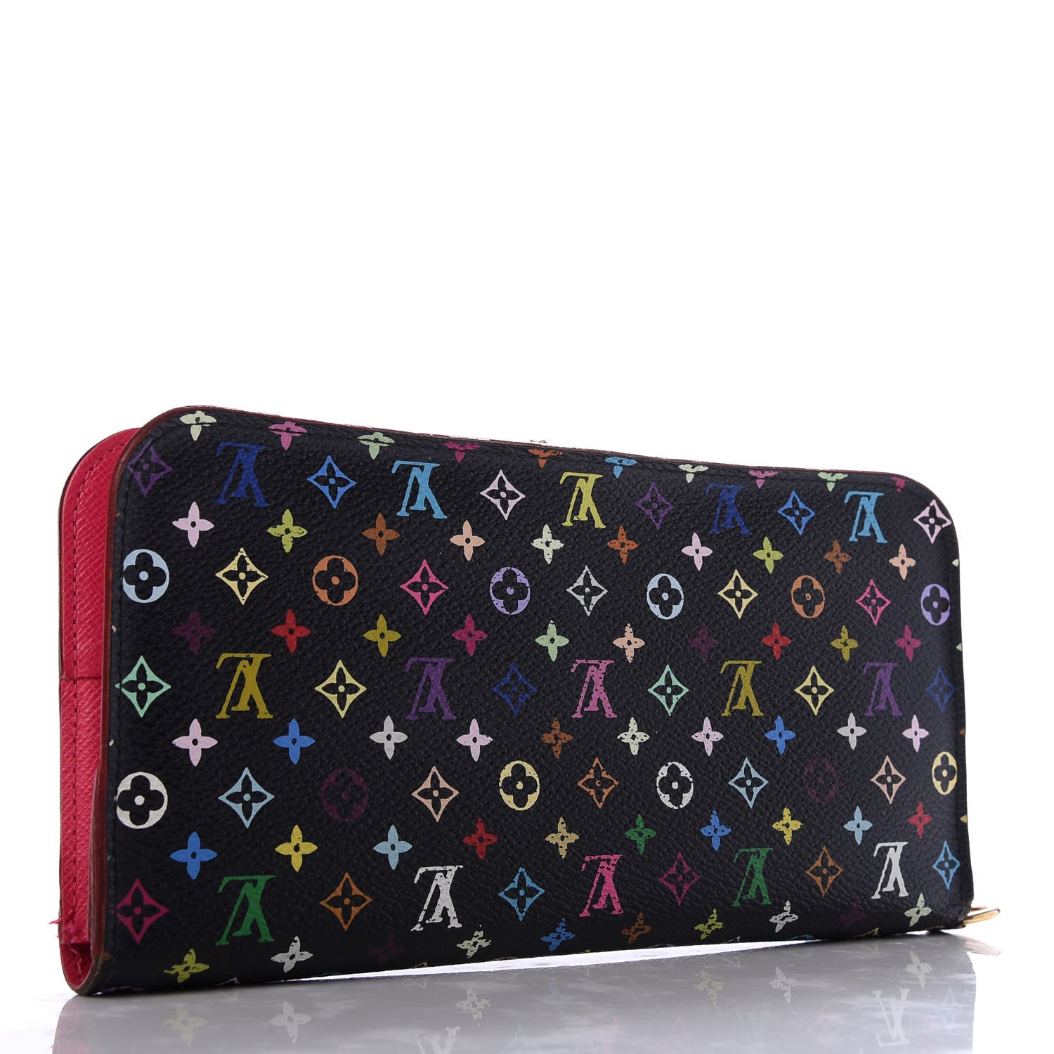 Louis Vuitton Monogram Multicolor Insolite Wallet Black Grenade 3 of 10
