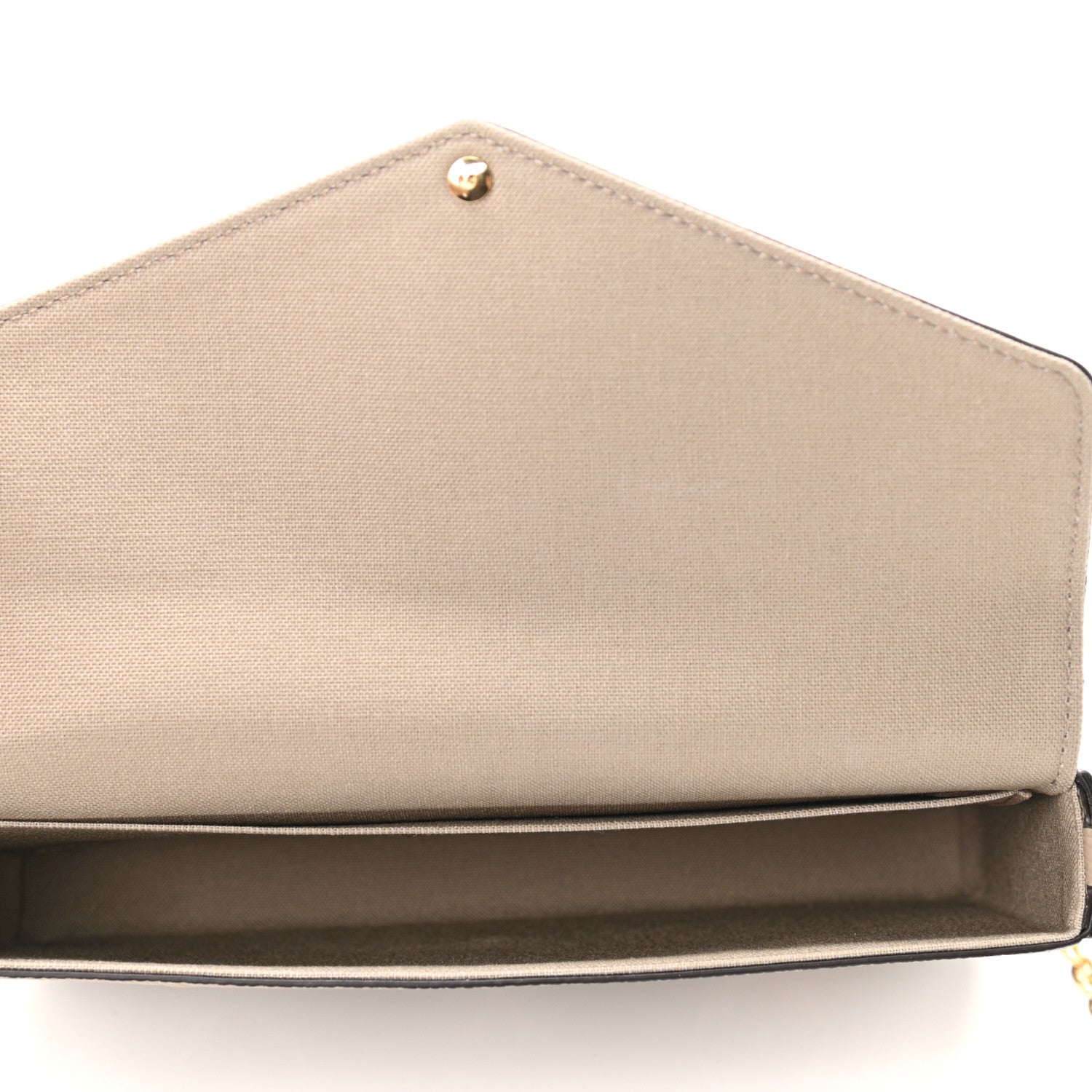 Louis Vuitton Empreinte Monogram Giant Felicie Pochette Tourterelle Creme 6 of 12