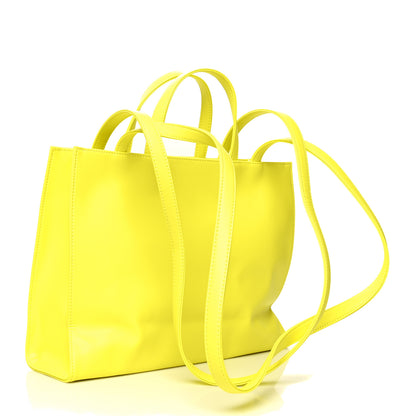 Telfar Vegan Leather Medium Shopping Bag Margarine 3 of 10