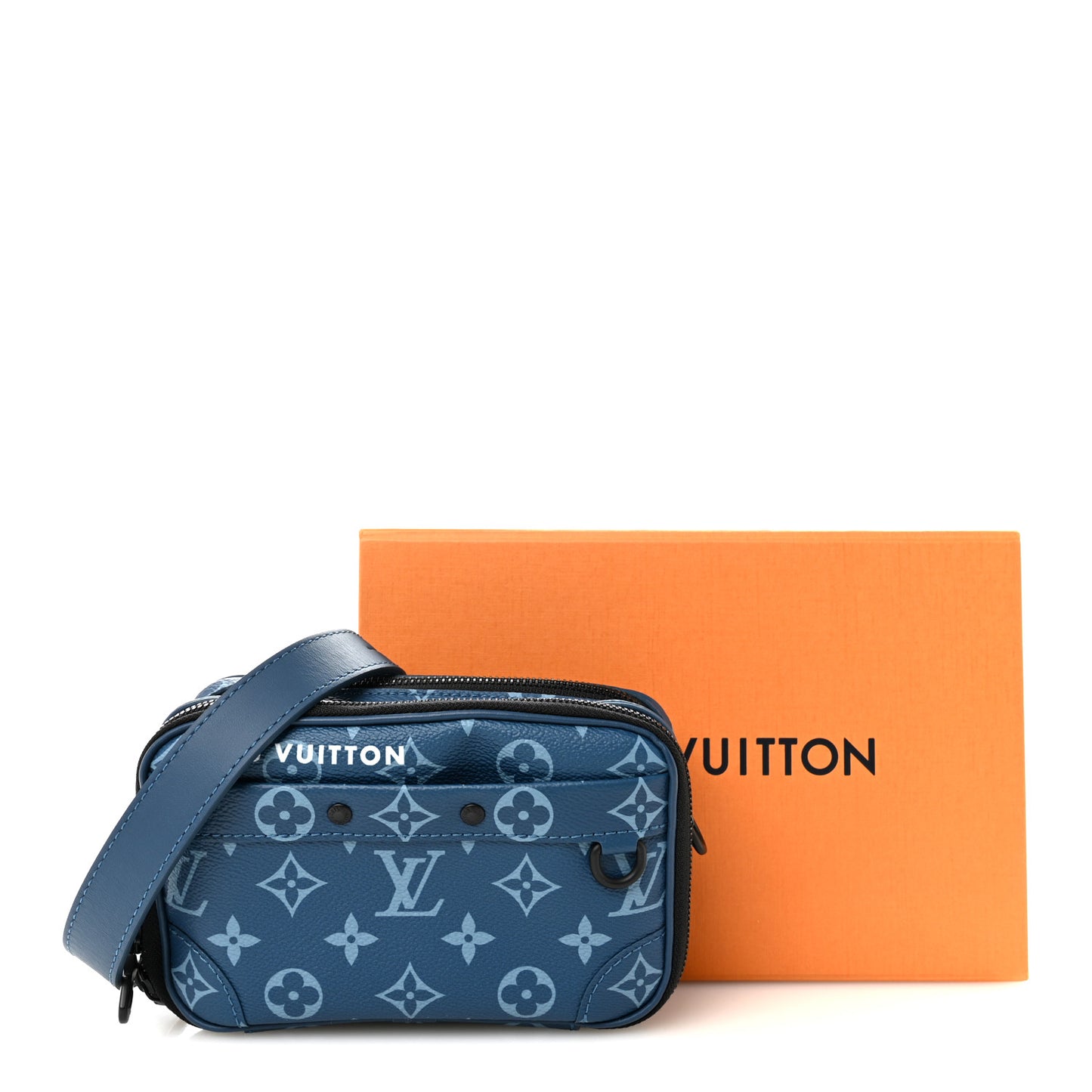 Monogram Alpha Wearable Wallet Atlantic Blue