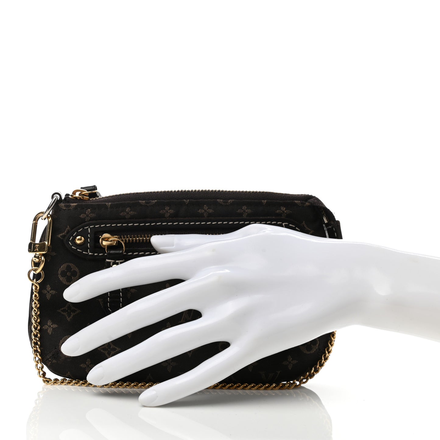 Monogram Idylle Mini Pochette Accessories Fusain