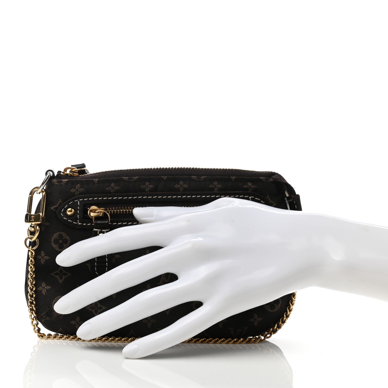 Louis Vuitton Monogram Idylle Mini Pochette Accessories Fusain 2 of 6