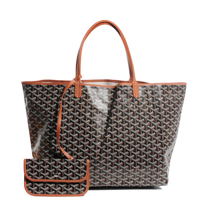 Goyard Goyardine Saint Louis GM Black Gold 1 of 7