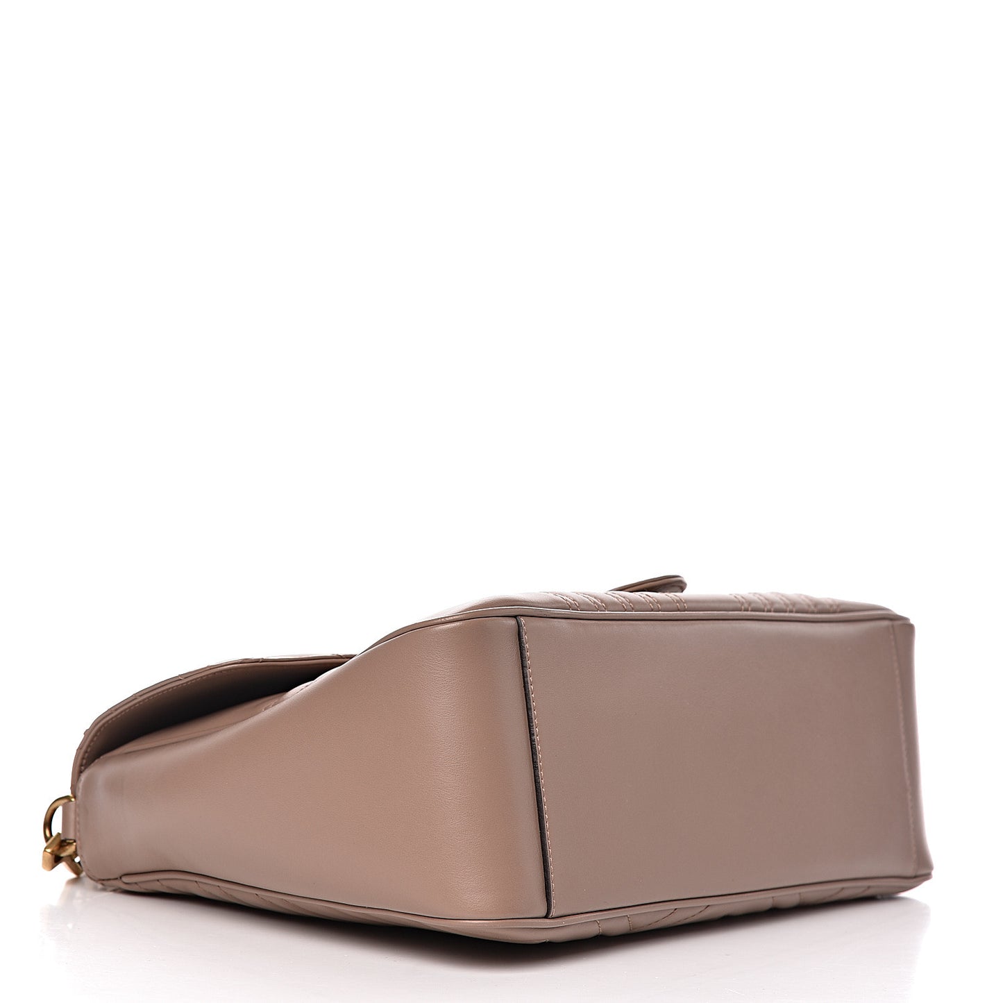 Calfskin Matelasse Medium GG Marmont Top Handle Shoulder Bag Porcelain Rose
