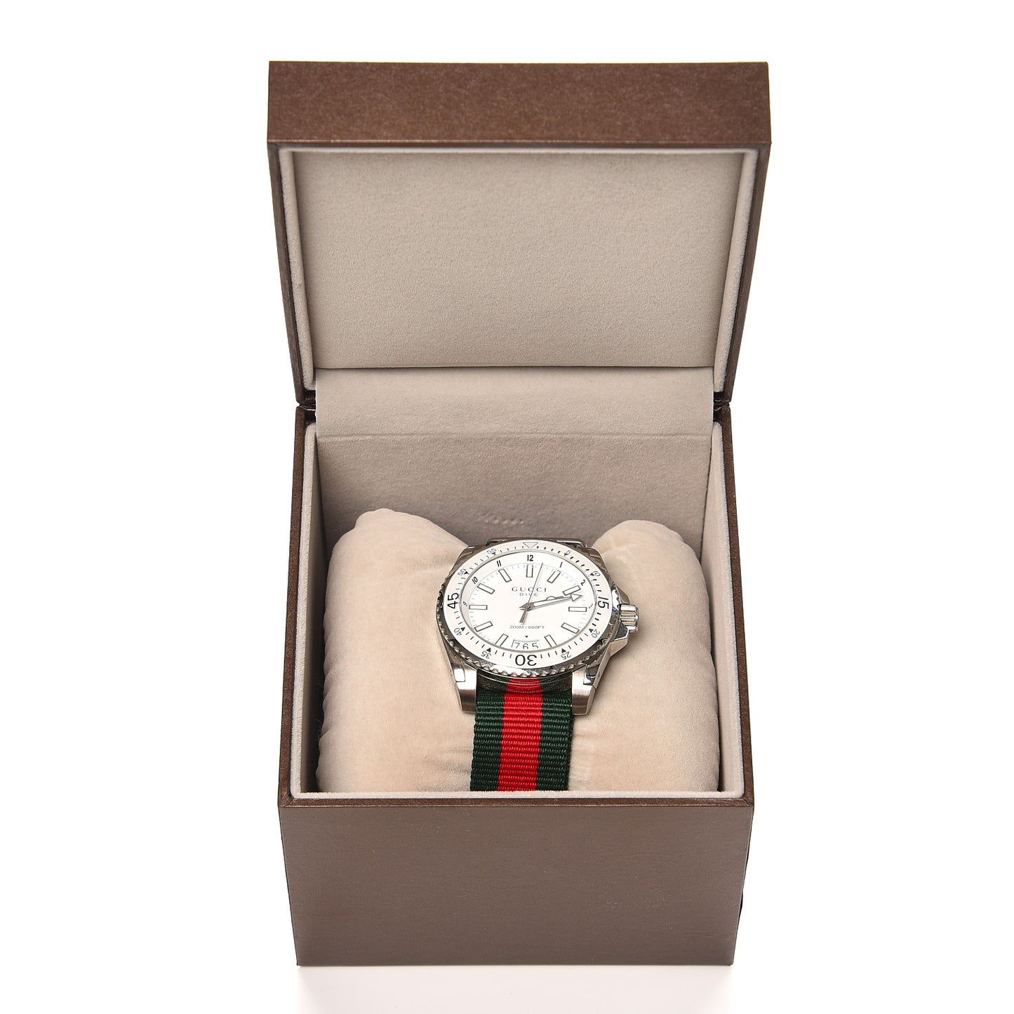 Stainless Steel Nylon 45mm Dive Quartz Watch