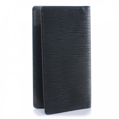 Louis Vuitton Epi Checkbook Cover Black 4 of 7