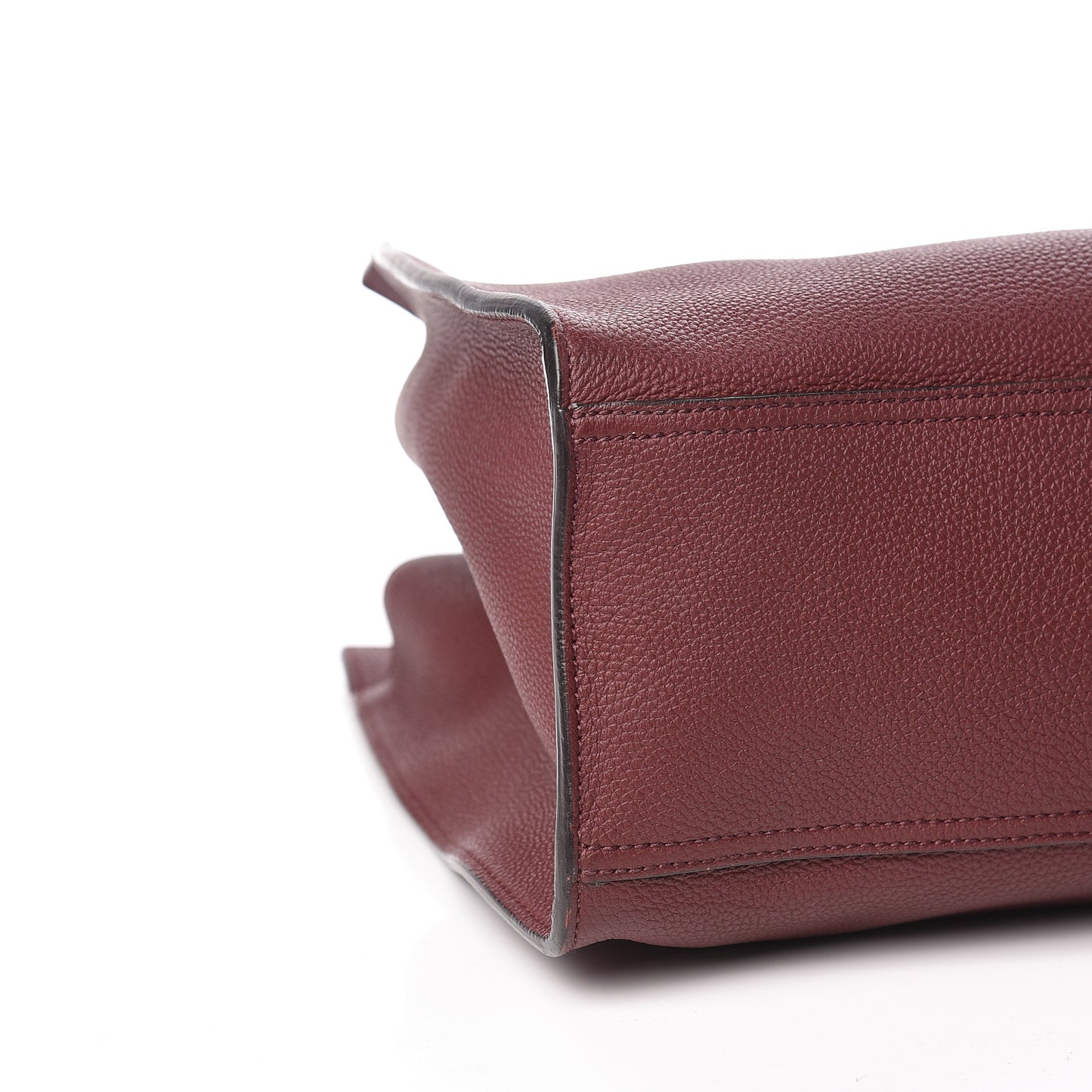 Soft Calfskin Medium Jackie Top Handle Bag Bordeaux