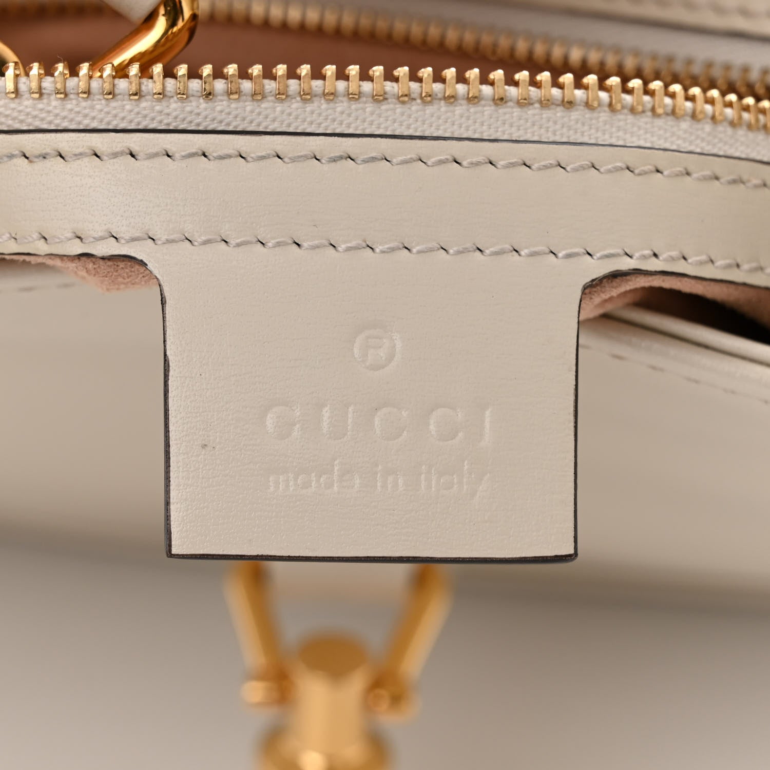Gucci Boarded Dyana Lux Calfskin Small Jackie 1961 Hobo Mystic White 6 of 15