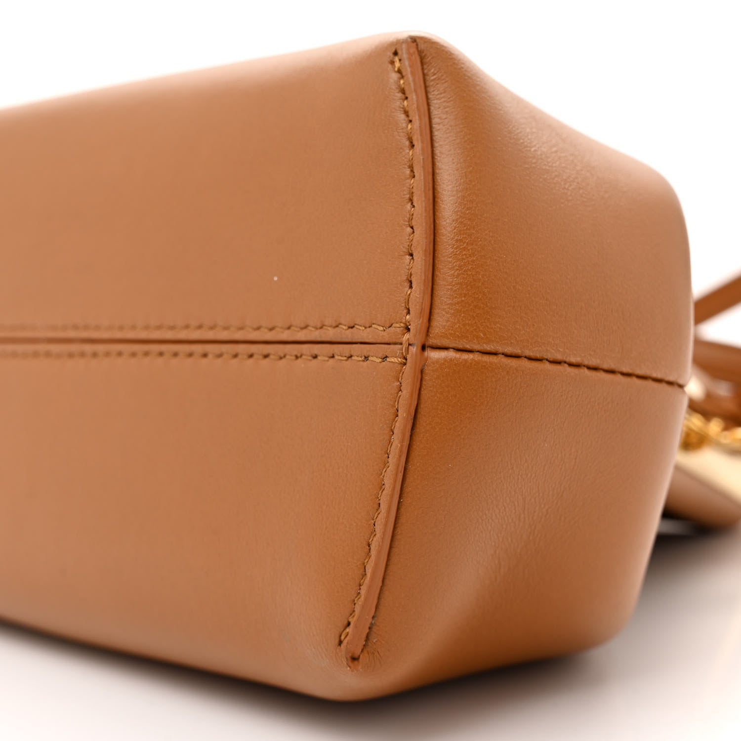 Fendi Shiny Nappa Small Fendi First Caramello 10 of 12
