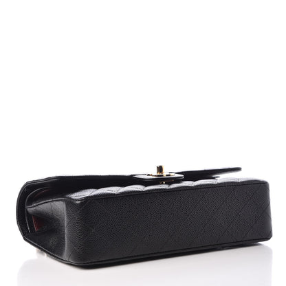 Chanel Caviar Quilted Medium Double Flap Black 4 of 7