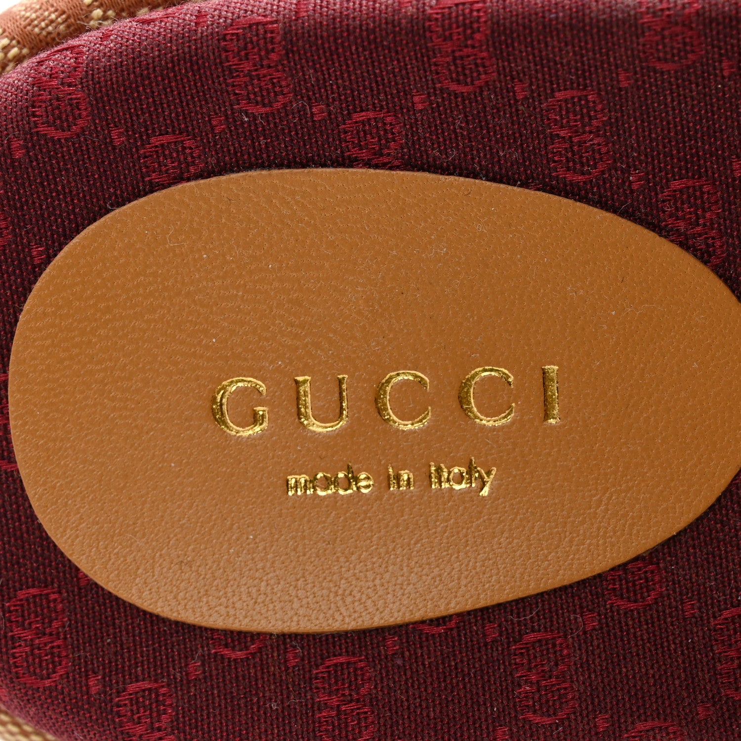 Gucci Canvas GG Monogram Angelina Platform Slide Sandals 37 Beige Ruggine 6 of 9