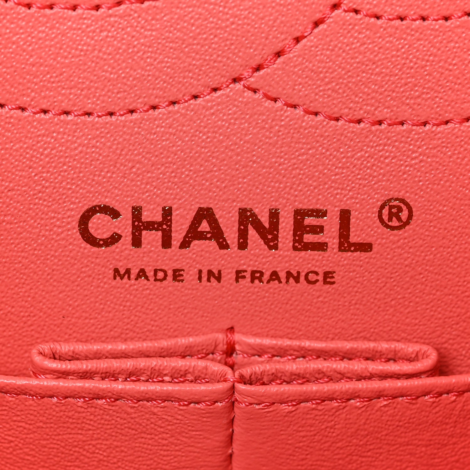 Chanel Wool Tweed Quilted 2.55 Reissue 225 Flap Coral 6 of 9