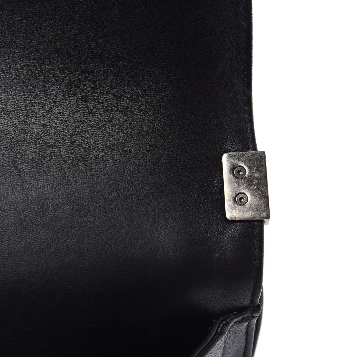 Chanel Lambskin Quilted New Medium Boy Flap Black 14 of 15