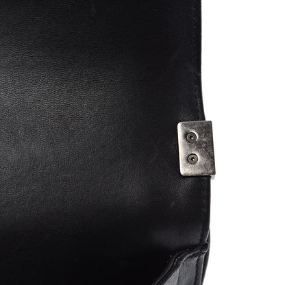 Chanel Lambskin Quilted New Medium Boy Flap Black 14 of 15