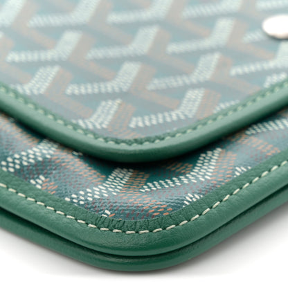 Goyard Goyardine Plumet Wallet Clutch Green 8 of 9