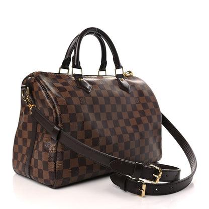 Louis Vuitton Damier Ebene Speedy Bandouliere 30 3 of 8