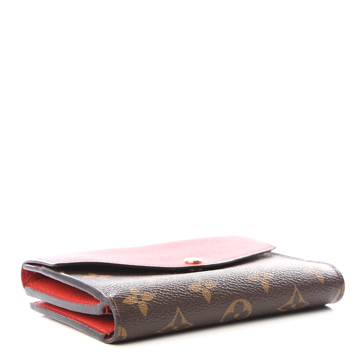 Monogram Pallas Compact Wallet Cherry