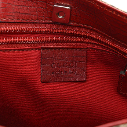 Gucci GG Plus Monogram Vertical Tote Red 6 of 10