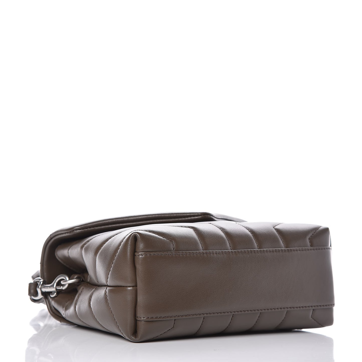 Calfskin Y Quilted Monogram Toy Loulou Crossbody Bag Faggio