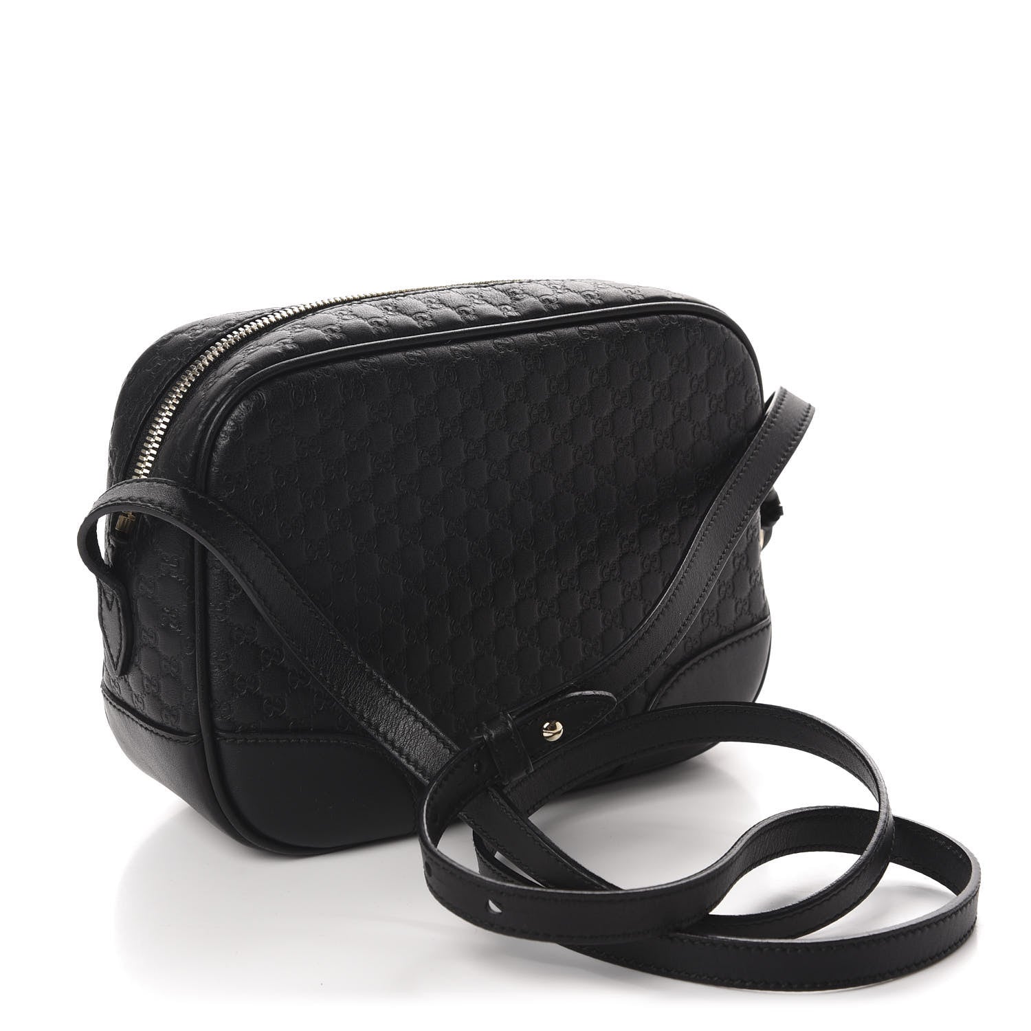Gucci Microguccissima Mini Bree Messenger Bag Black 3 of 10