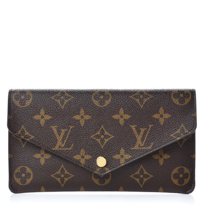 Louis Vuitton Monogram Jeanne Wallet Rose Ballerine 1 of 9