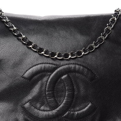 Chanel Caviar Timeless CC Accordion Flap Black 10 of 10