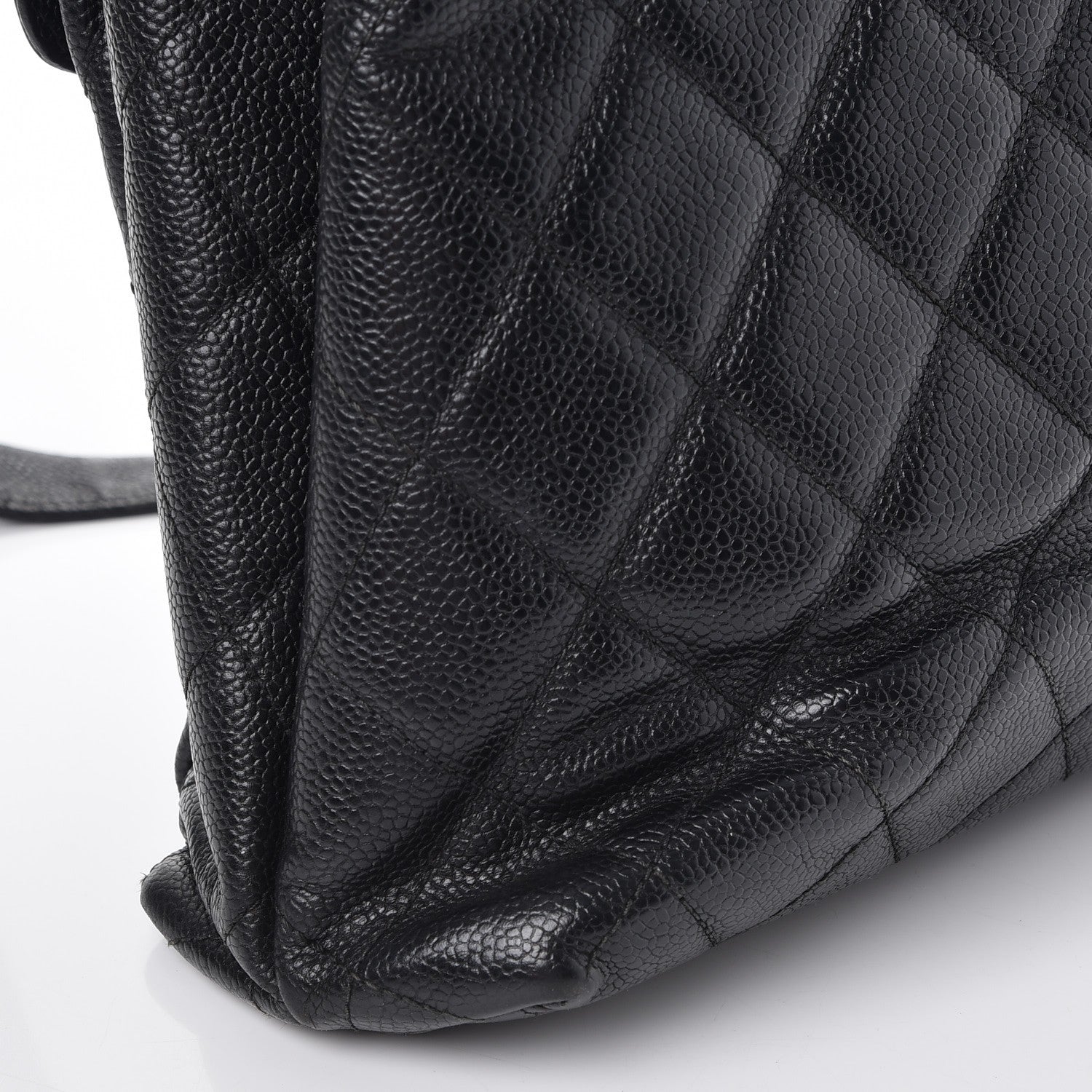 Chanel Caviar Quilted Flap Shoulder Bag Black 12 of 14