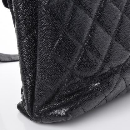 Chanel Caviar Quilted Flap Shoulder Bag Black 12 of 14