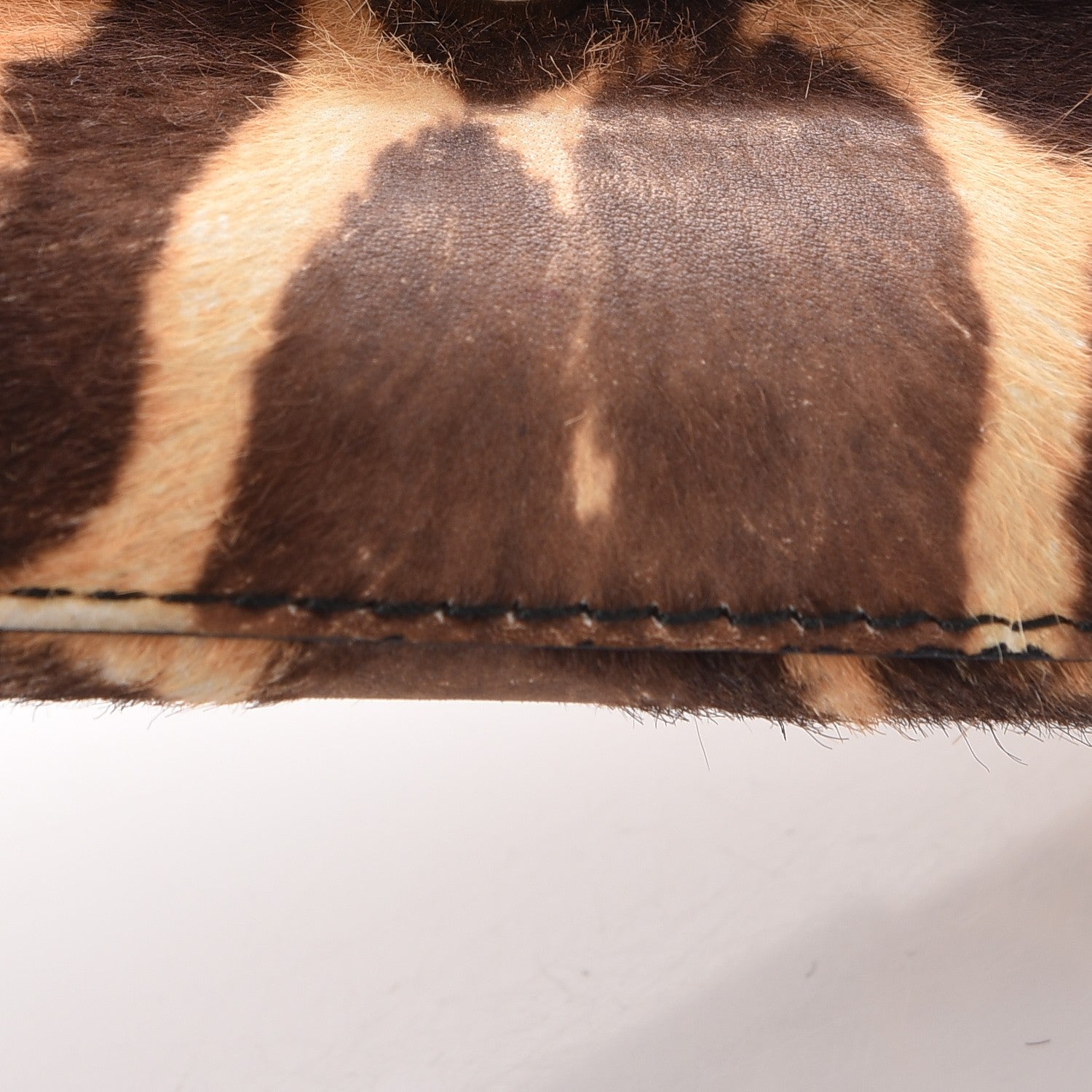 Saint Laurent Pony Hair Leopard Print Y Ligne Clutch 9 of 9