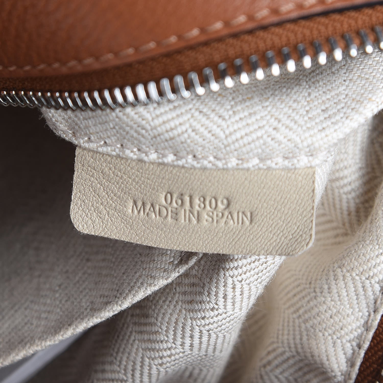 Loewe Calfskin Small Puzzle Bag Tan 7 of 11