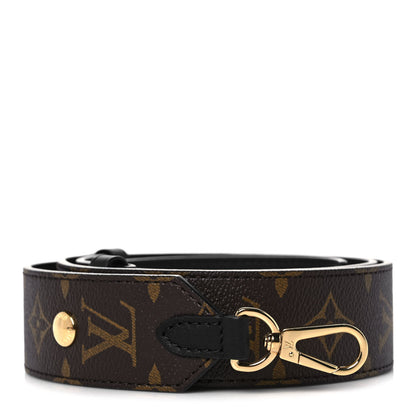 Louis Vuitton Monogram Adjustable Bandouliere Shoulder Strap Black 1 of 5