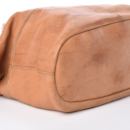 Givenchy Wrinkled Lambskin Medium Nightingale Tan 11 of 18