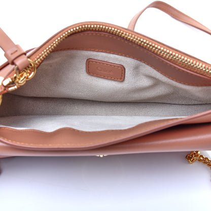 Chloe Calfskin Tess Mini Crossbody Bag Muted Brown 5 of 11