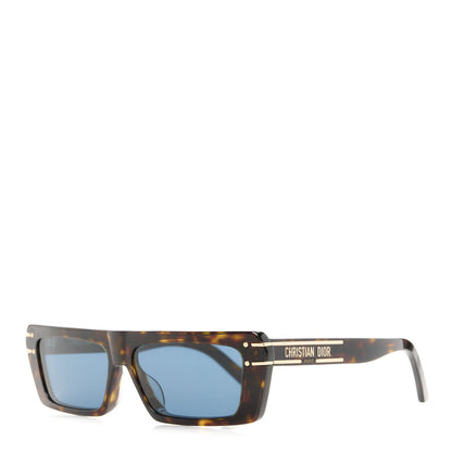 Christian Dior Diorsignature S2U Rectangular Sunglasses Tortoise 1 of 8