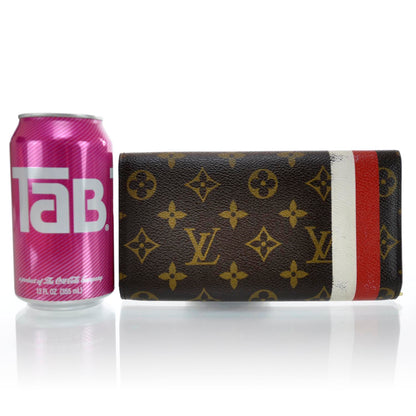 Louis Vuitton Monogram Groom Sarah Wallet Red 2 of 10