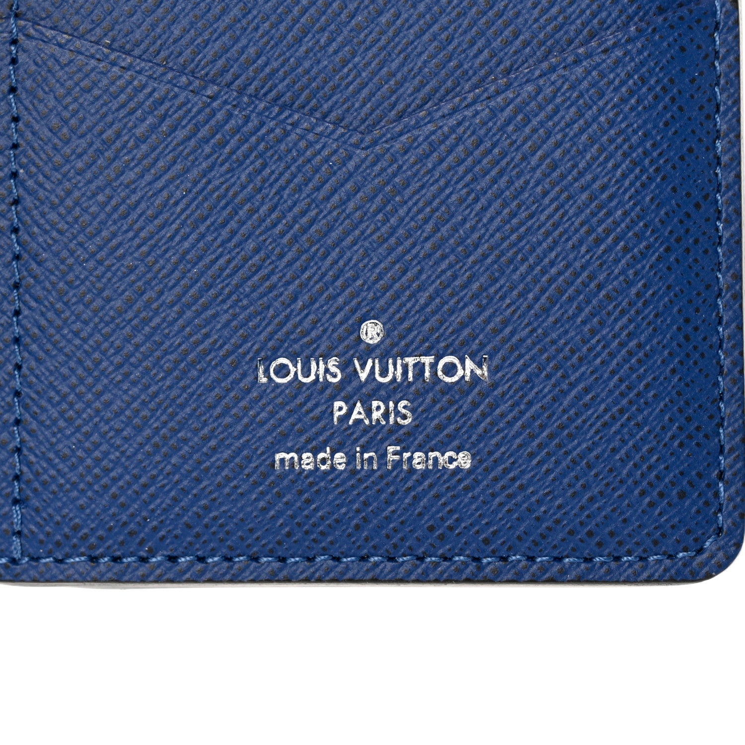 Louis Vuitton Taigarama Pocket Organizer NM Cobalt 6 of 7
