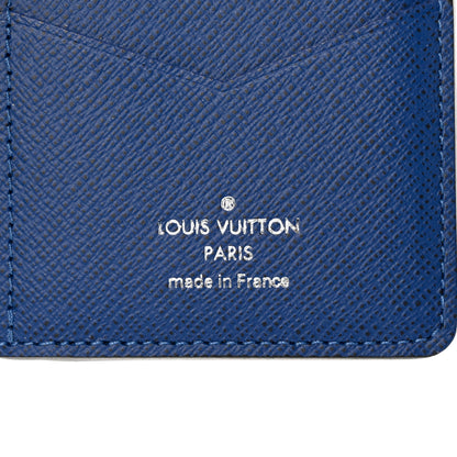 Louis Vuitton Taigarama Pocket Organizer NM Cobalt 6 of 7